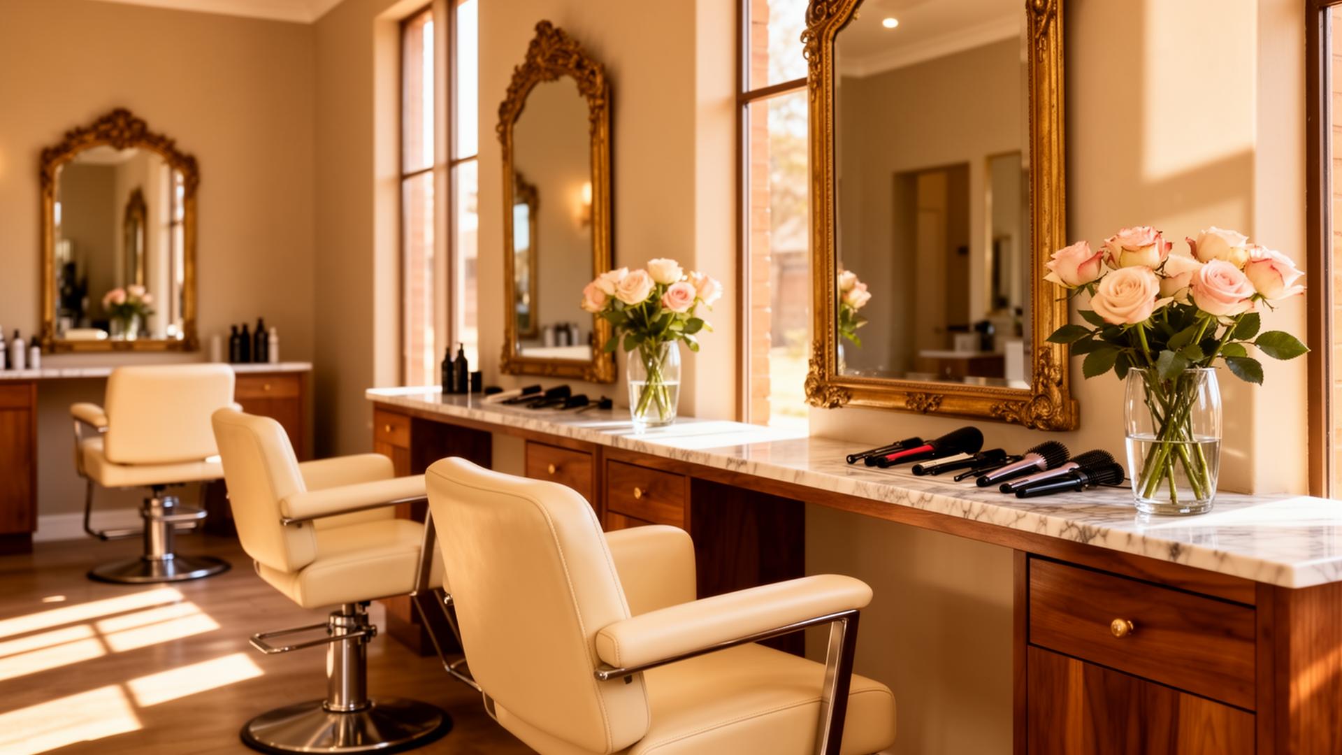 Top Class Salon boutique interior in Bloemfontein